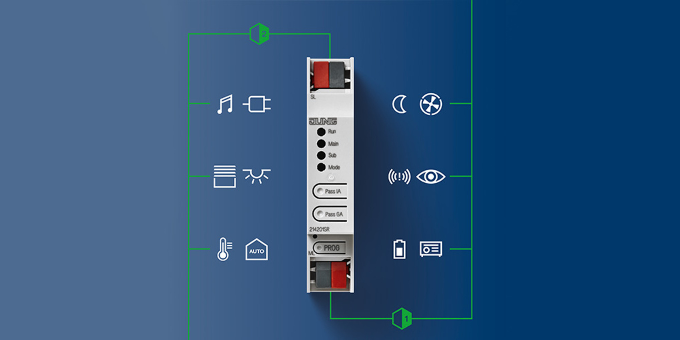 KNX Bereichs- und Linienkoppler bei Giegling-Elektrotechnik in Gotha